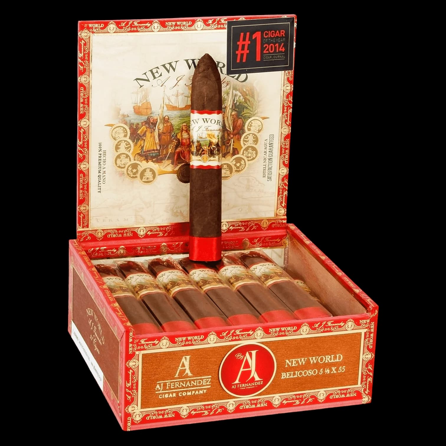 AJ Fernandez New World - Oscuro Belicoso - BOX OF 21