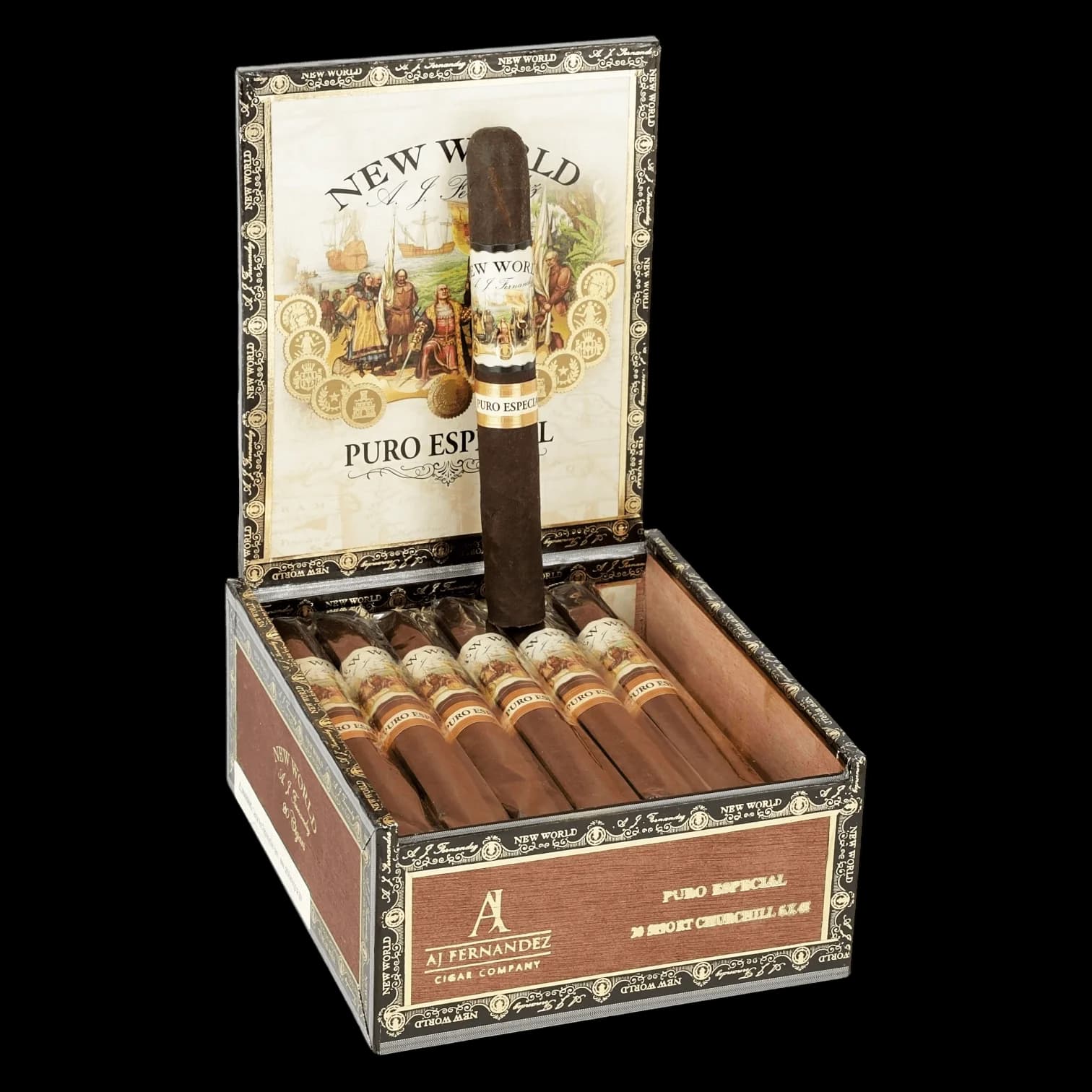 AJ Fernandez New World Puro Especial Short Churchill - Box of 20