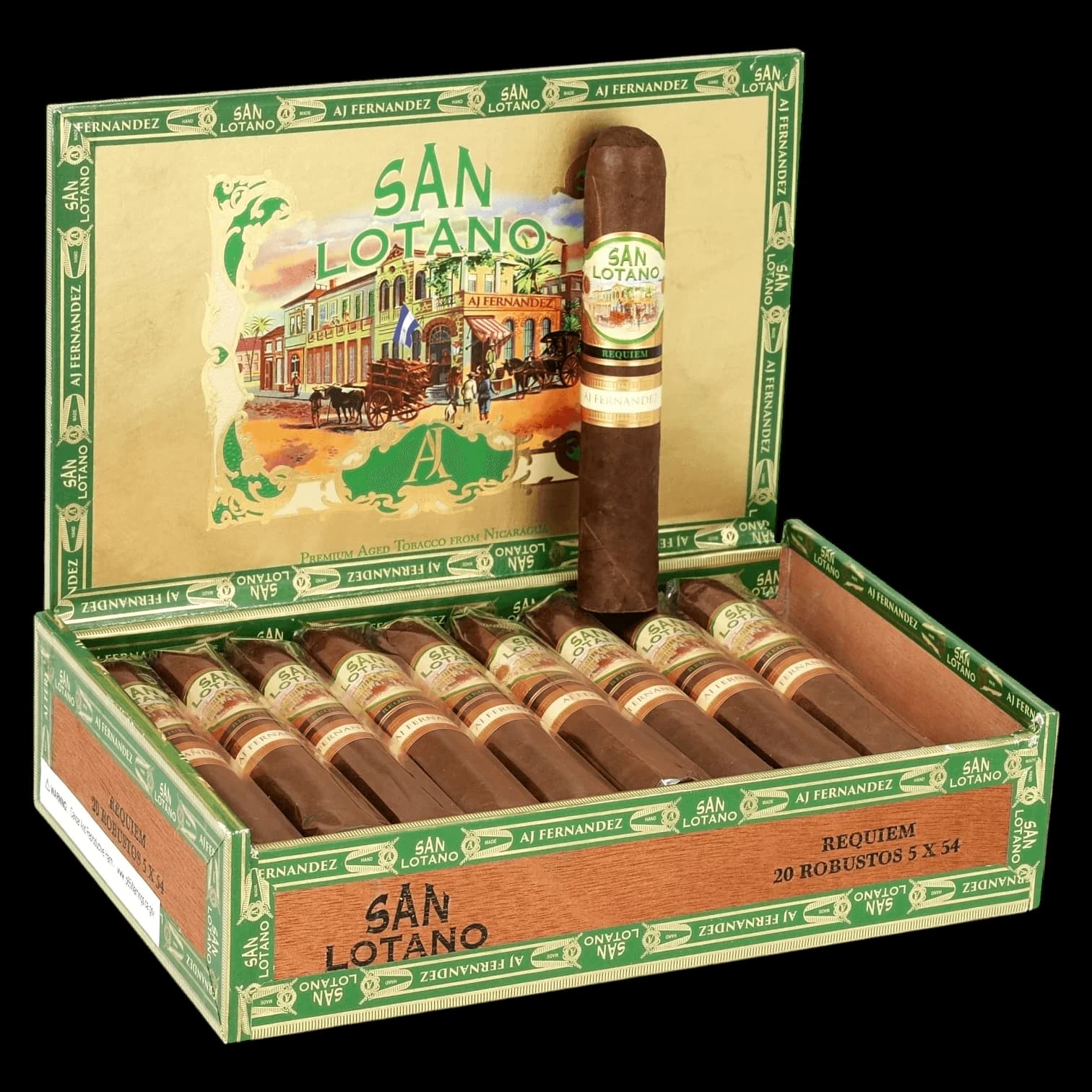 AJ Fernandez San Lotano Requiem Habano Robusto - Box of 20
