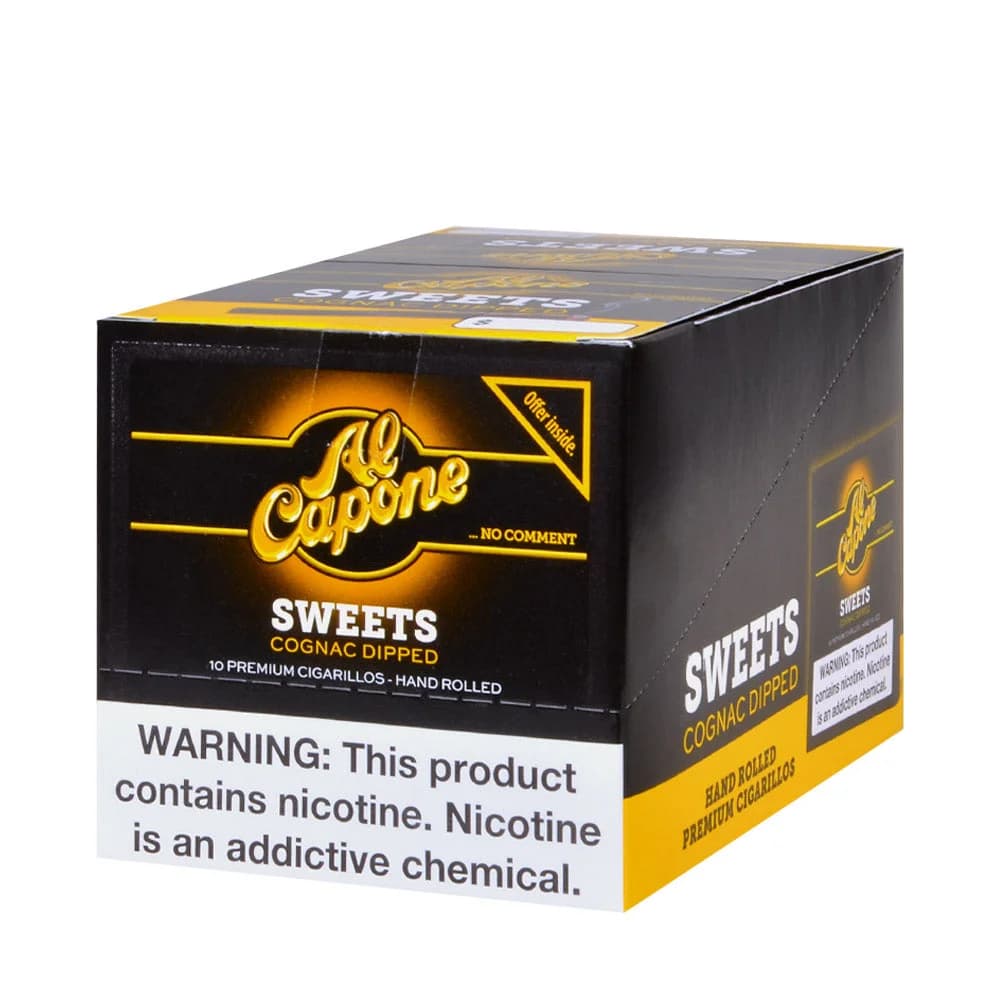 Al Capone Sweets Cigarillos - 10 packs of 10 (total 100)