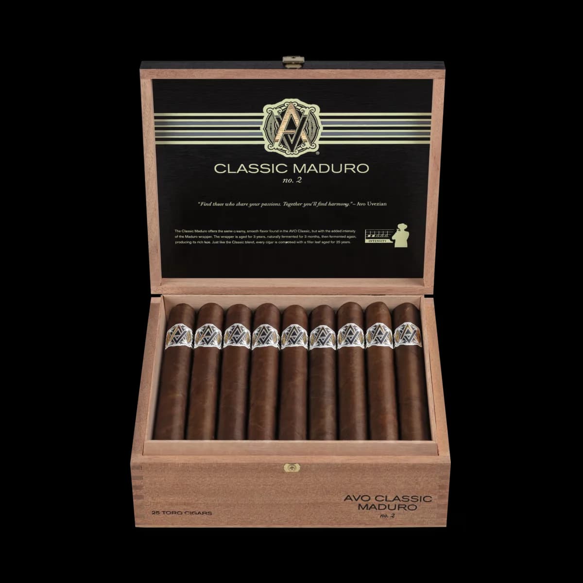 AVO - Classic Maduro - #2 - BOX OF 25