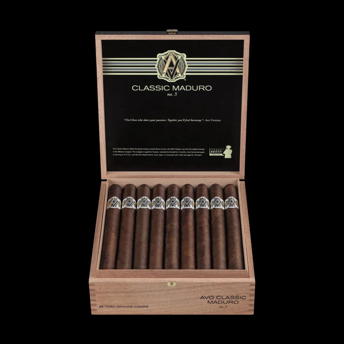 AVO - Classic Maduro - #3 - BOX OF 25
