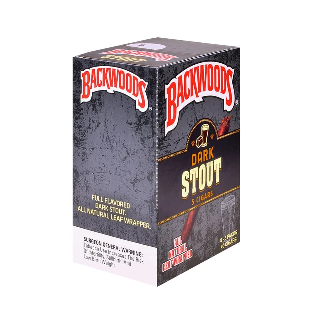 Backwoods Dark Stout Cigars (8 Packs of 5)