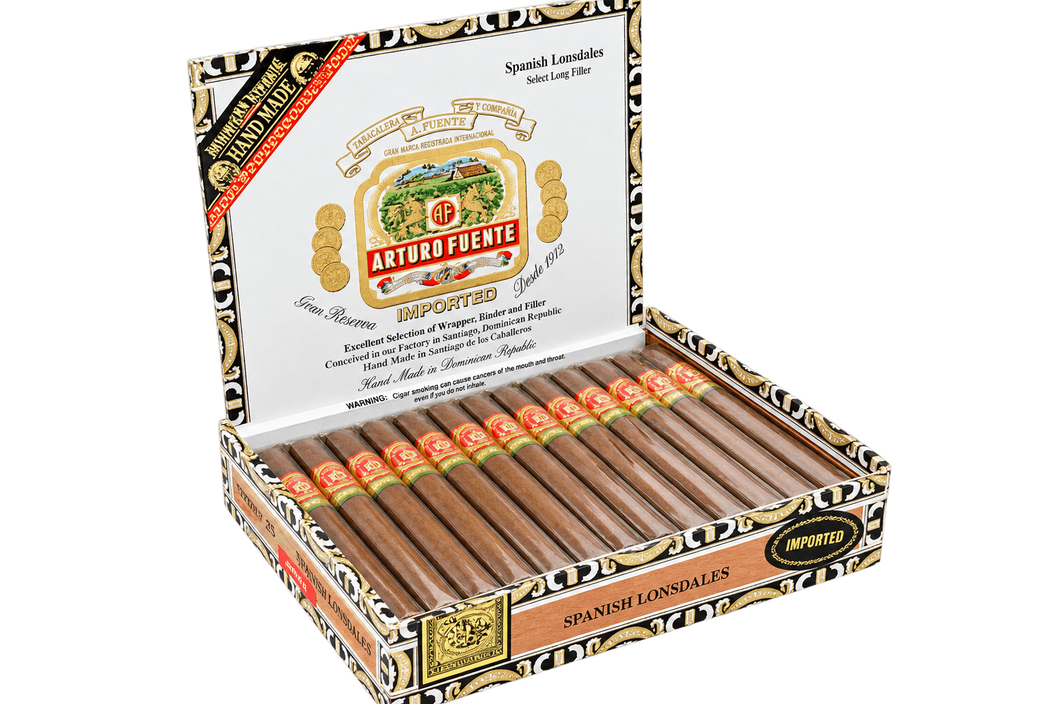 Arturo Fuente Spanish Lonsdale Natural - BOX OF 25