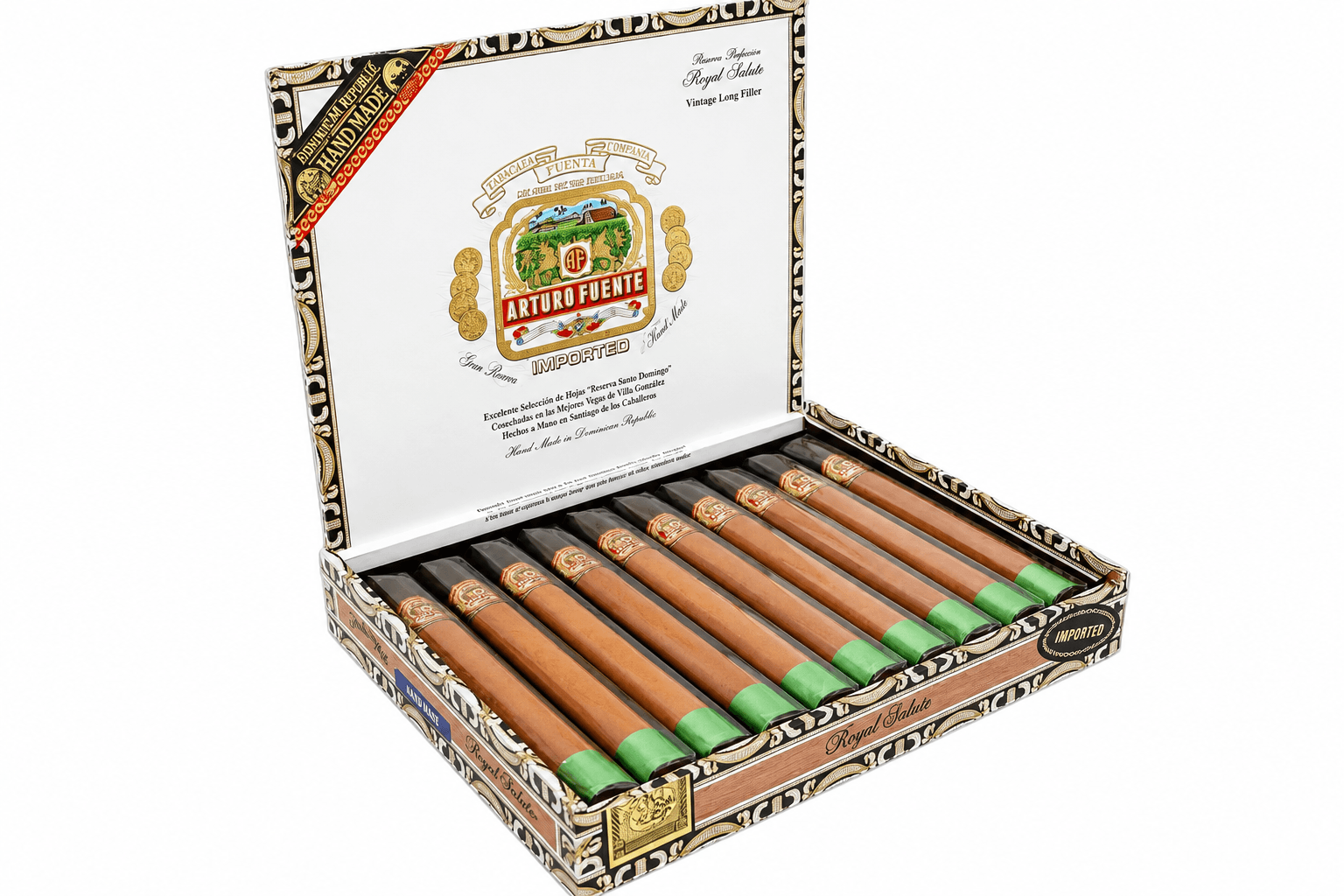 Arturo Fuente Royal Salute Maduro - BOX OF 10