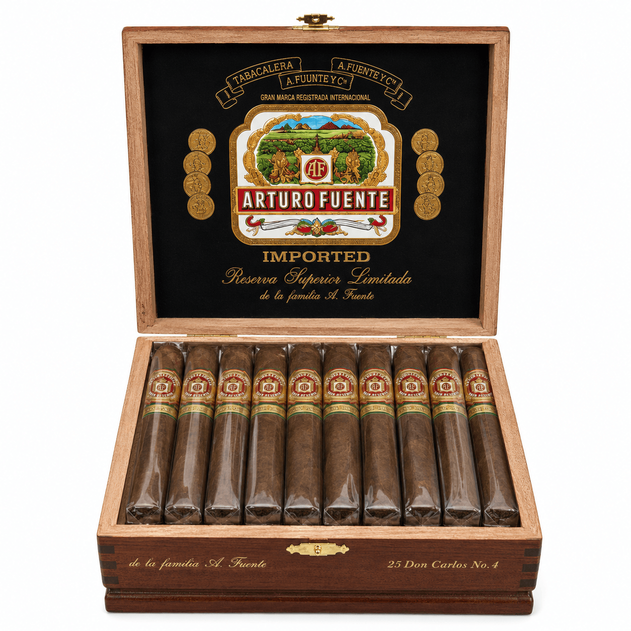 Arturo Fuente Don Carlos No. 4 - Box of 25