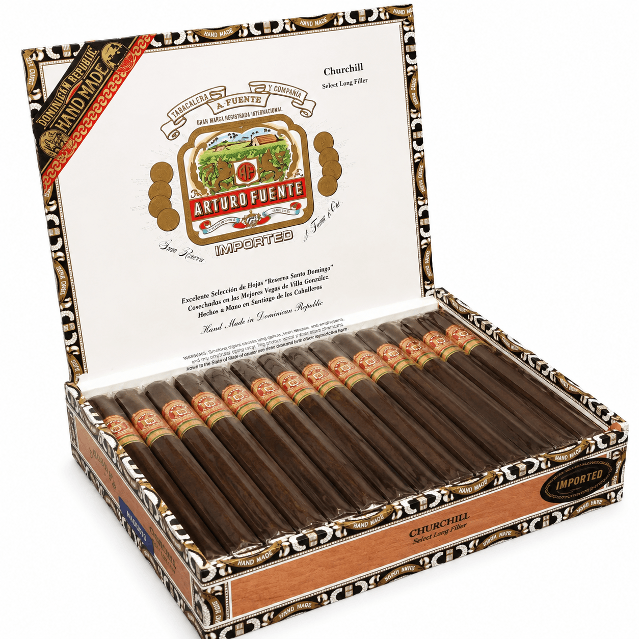 Arturo Fuente Churchill Maduro - BOX OF 25