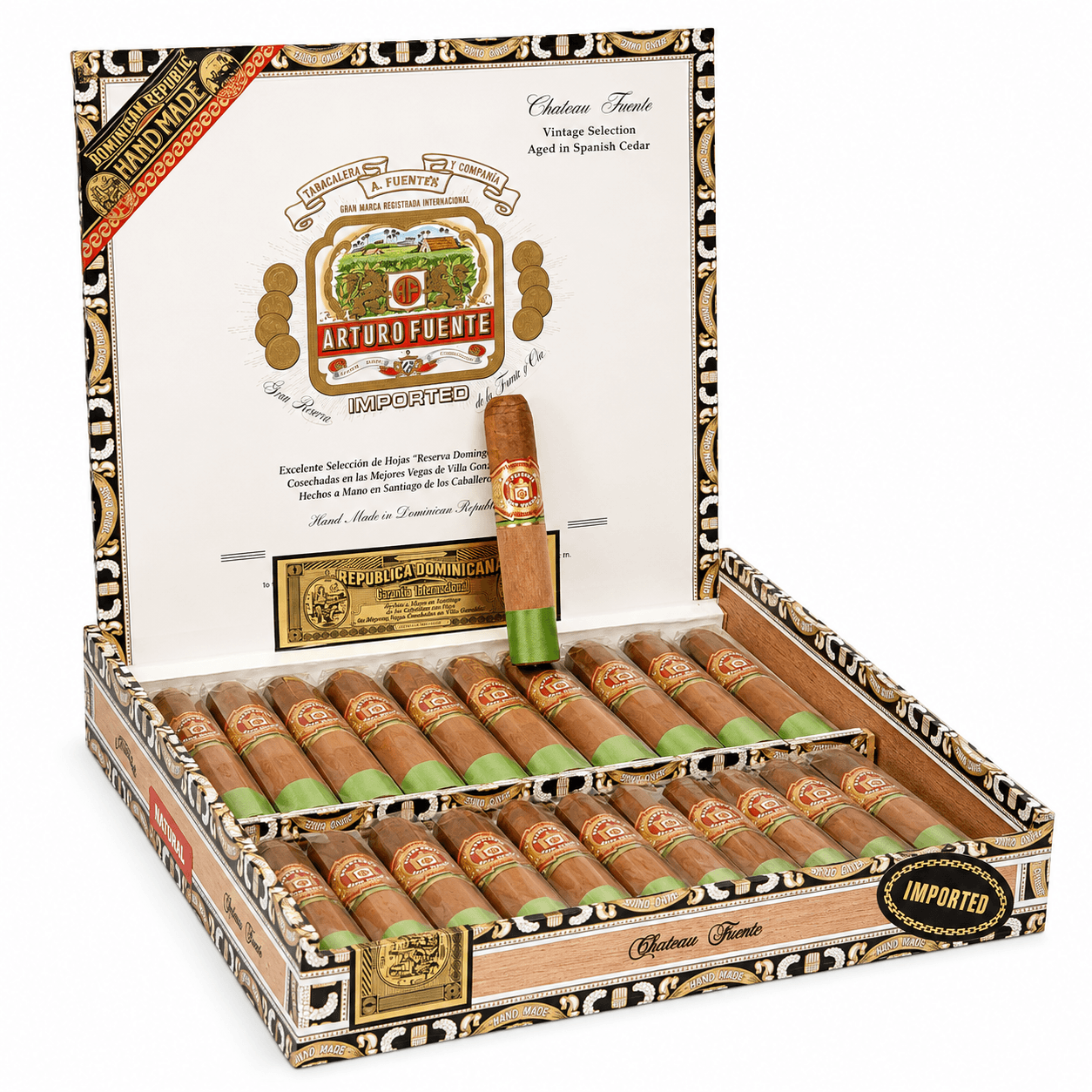 Arturo Fuente Chateau Fuente Natural - BOX OF 20