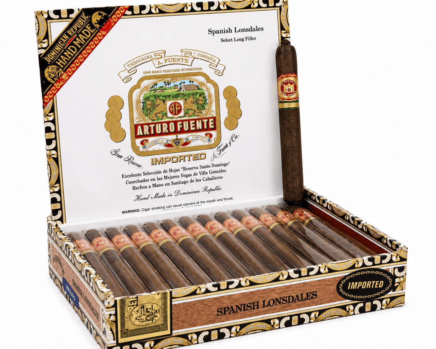Arturo Fuente Spanish Lonsdale Maduro BOX OF 25