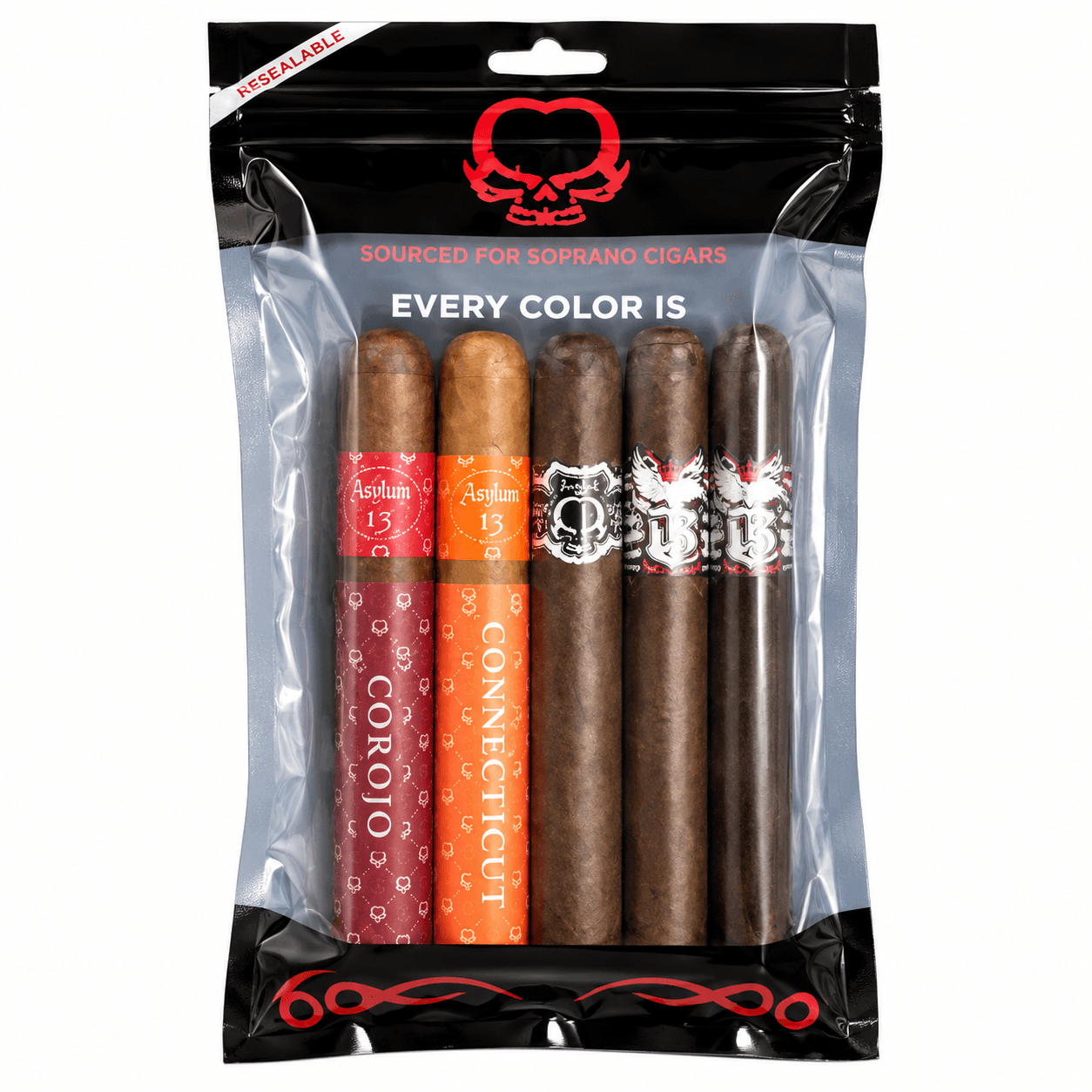 Asylum Fresh 60x6 Sampler - 4 Cigars