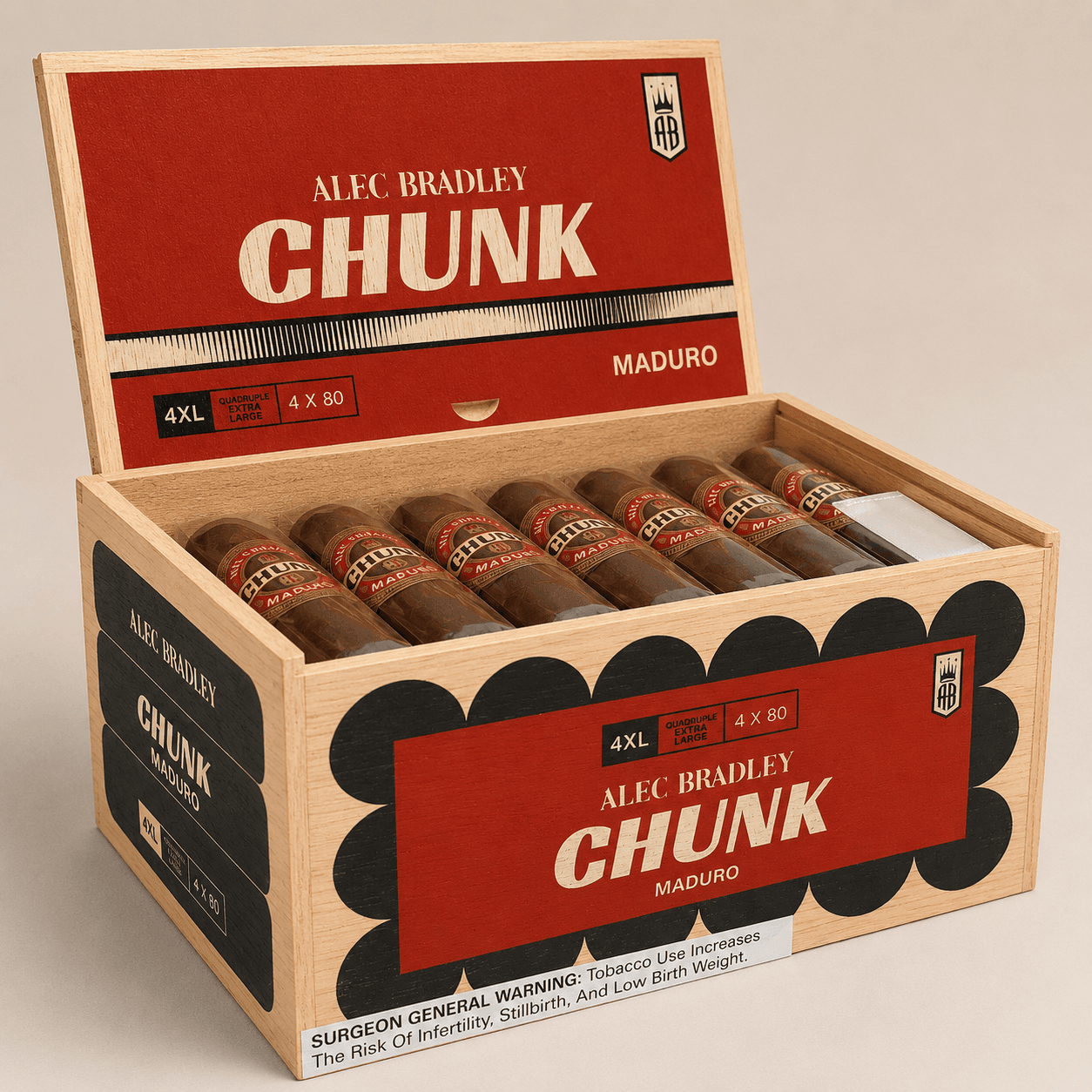 Alec Bradley Chunk Maduro (4XL) - Box of 18