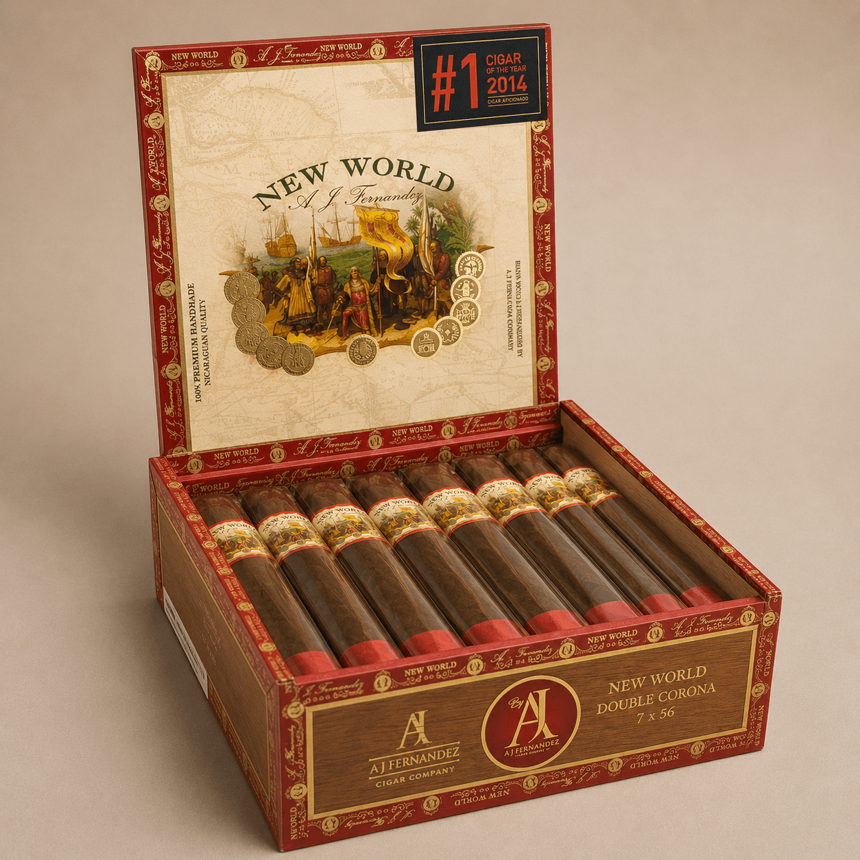 AJ Fernandez New World - Oscuro Double Corona - BOX OF 21