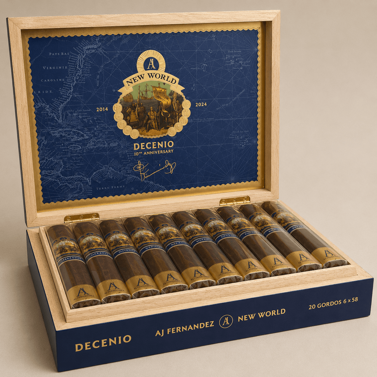 AJ Fernandez New World - Decenio Gordo - BOX OF 20