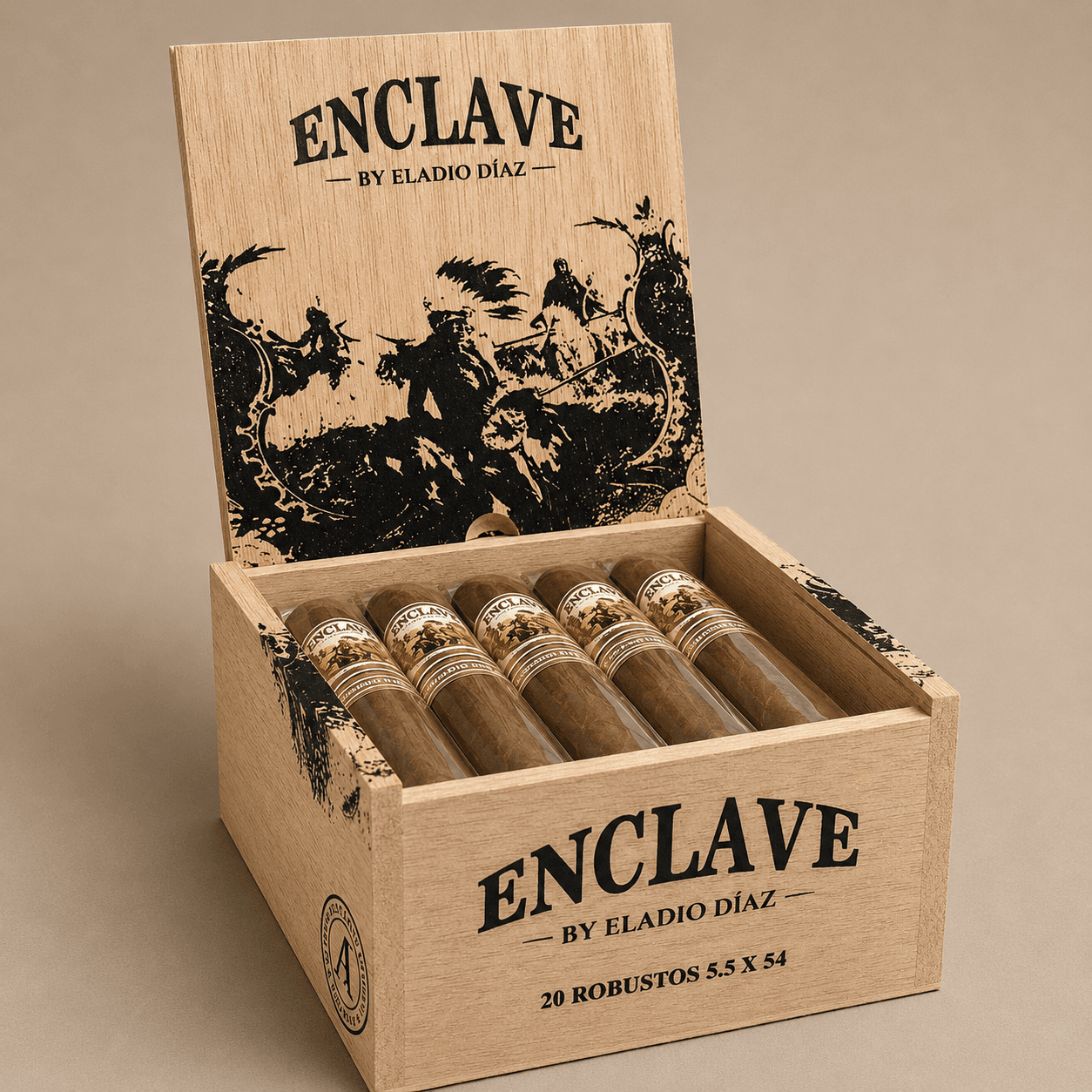 AJ Fernandez Enclave by Eladio Diaz Robusto Cigars - BOX OF 20