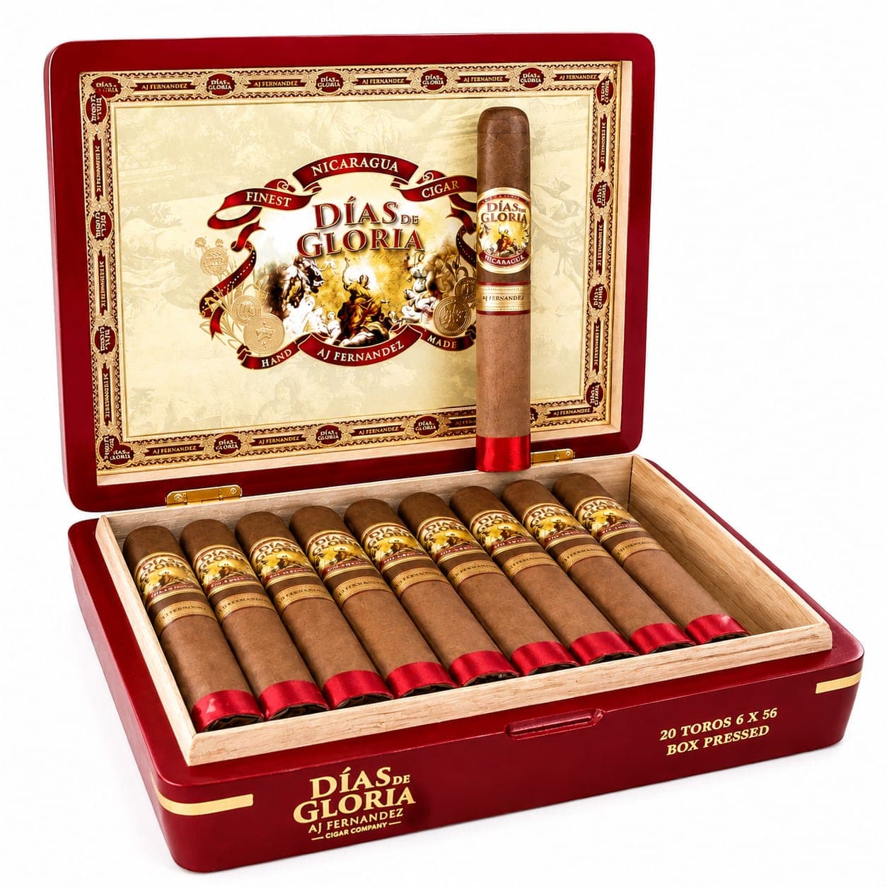 AJ Fernandez Dias De Gloria - Toro - BOX OF 20