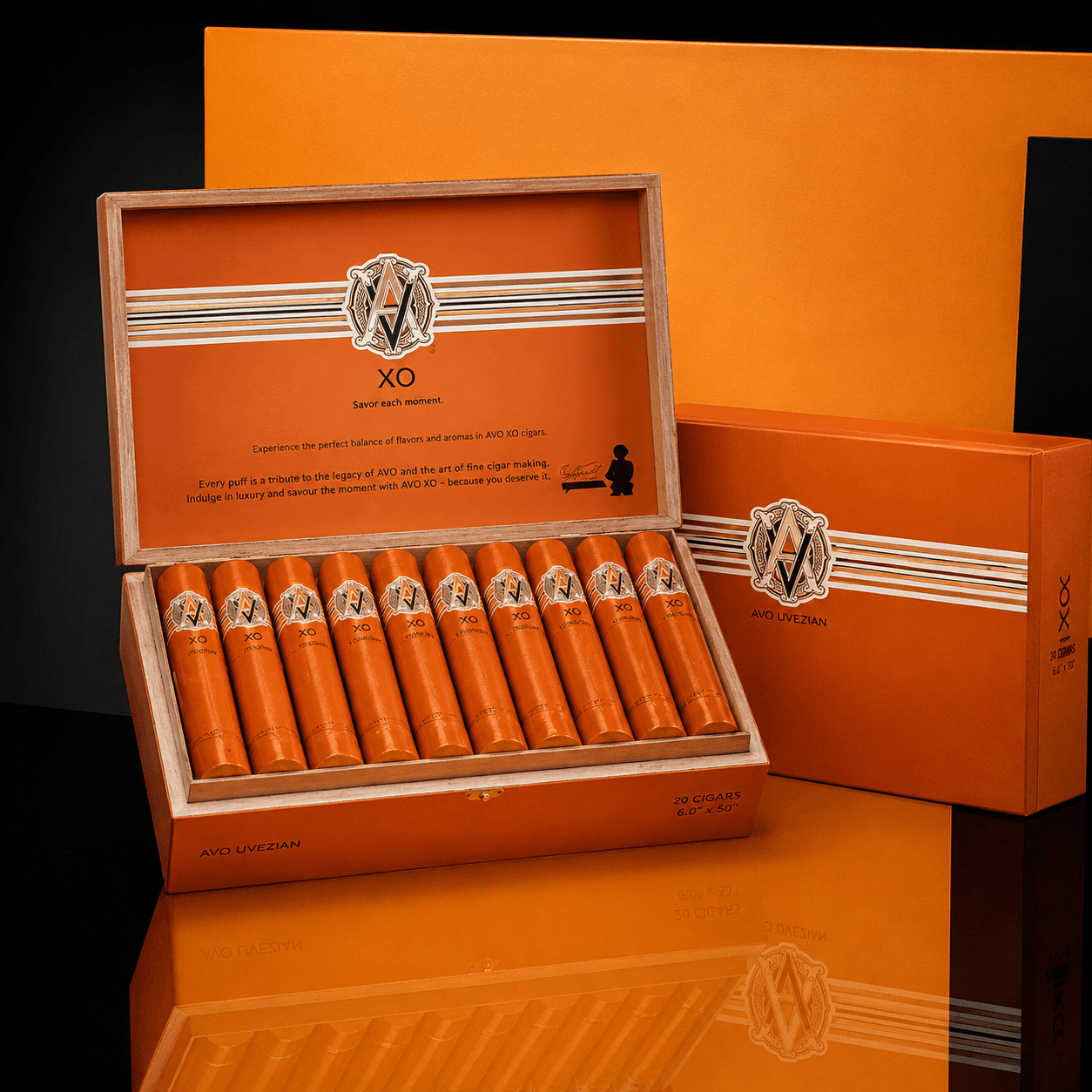 AVO XO Intermezzo Tubos - Box of 20