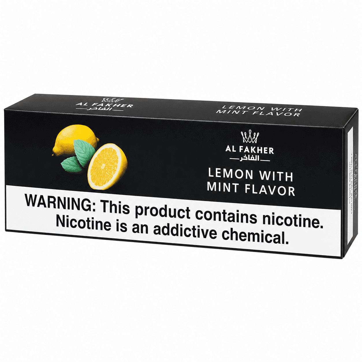 Al Fakher Lemon With Mint Hookah Shisha - 10 Packs of 50g