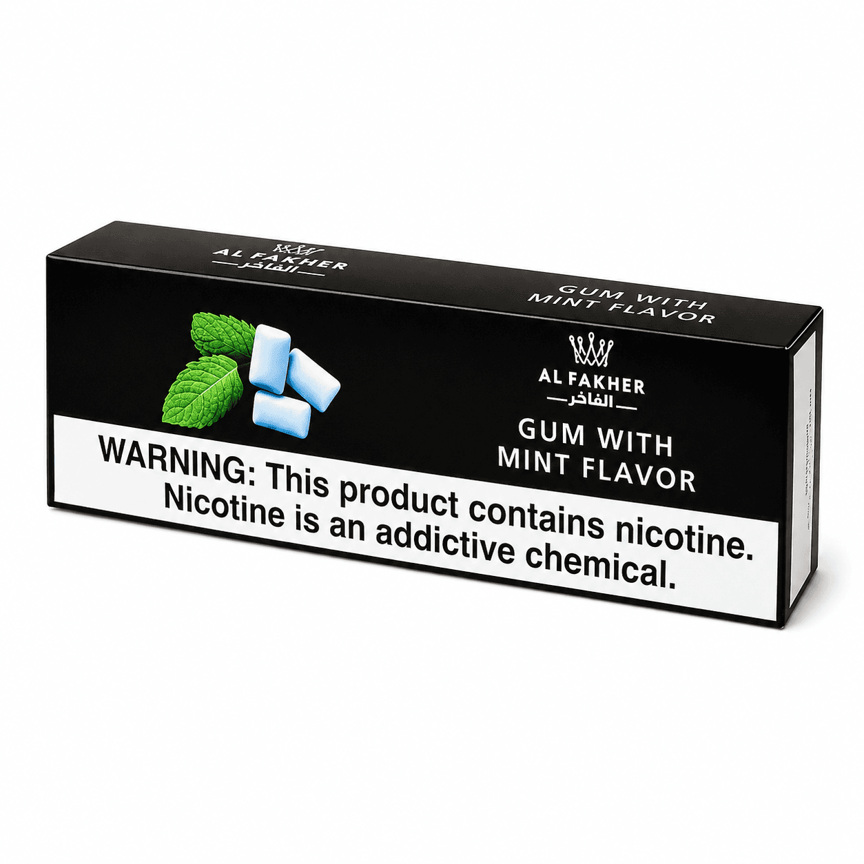 Al Fakher Gum With Mint Hookah Shisha - 10 Packs of 50g