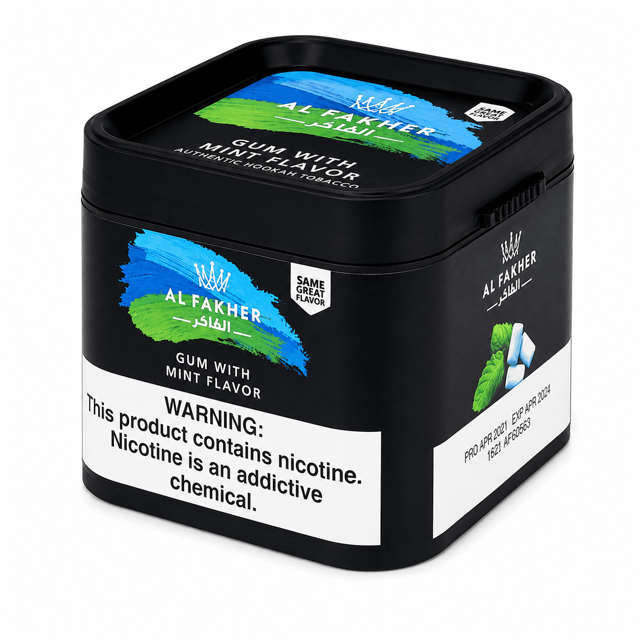 Al Fakher Gum With Mint (Spearmint) Hookah Shisha - 250g