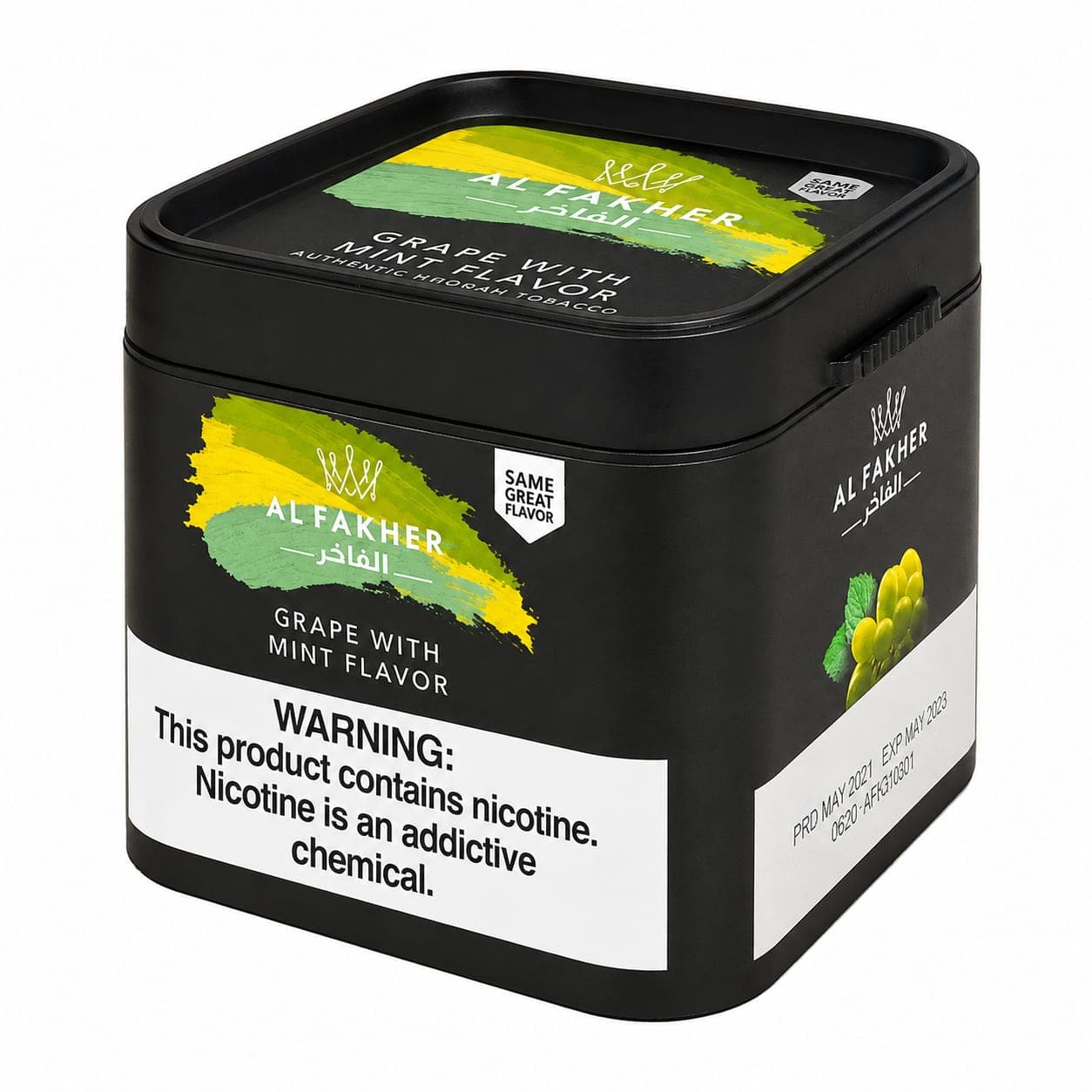 Al Fakher Grape With Mint Hookah Shisha - 250g