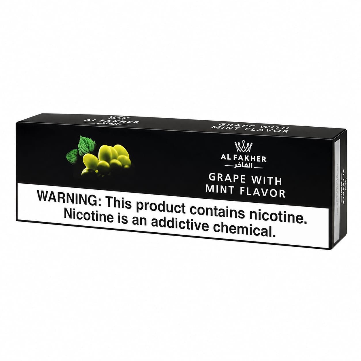 Al Fakher Grape With Mint Hookah Shisha - 10 Packs of 50g