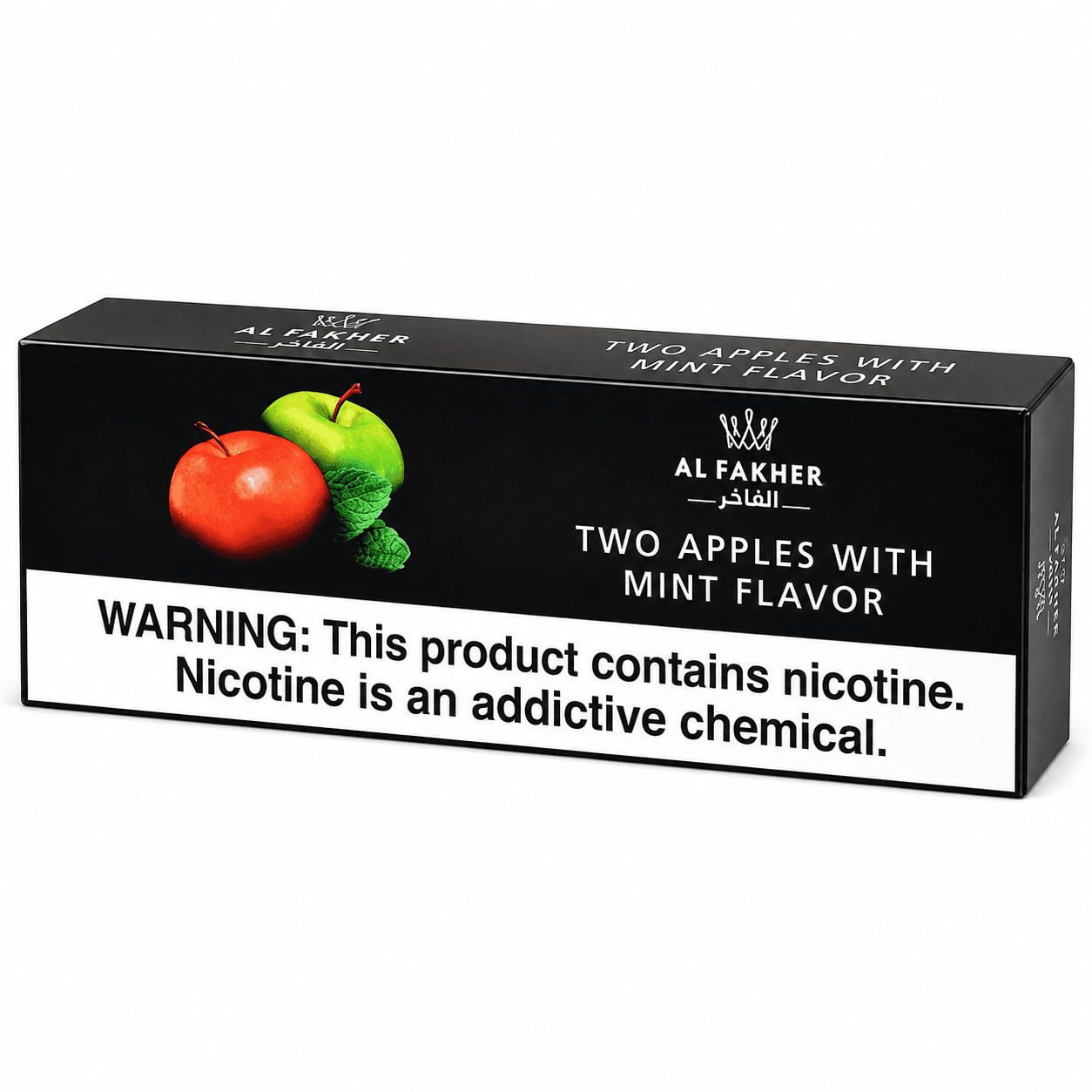 Al Fakher Double Apple With Mint Hookah Shisha - 10 Packs of 50g
