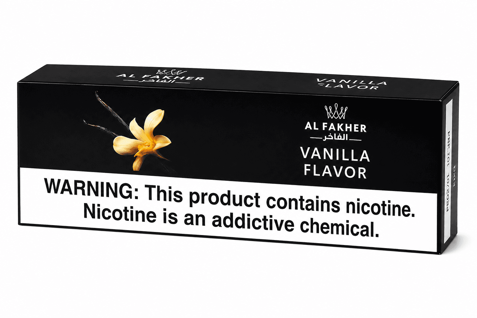 Al Fakher Vanilla Hookah Shisha - 10 Packs of 50g