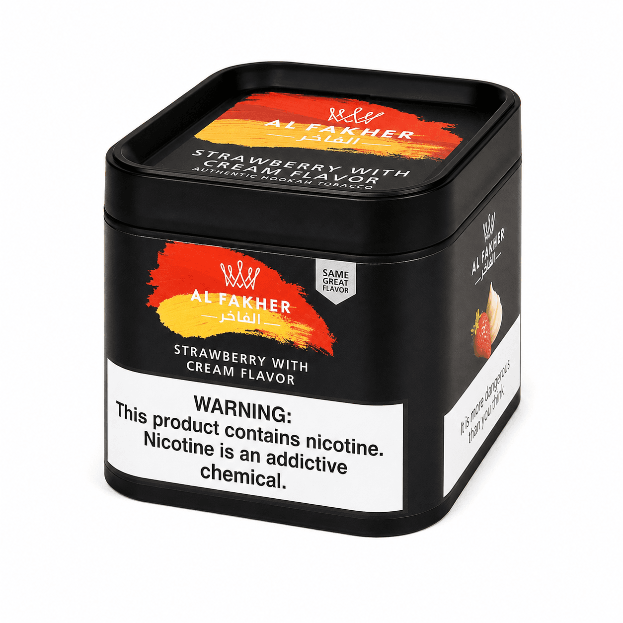Al Fakher Strawberry With Cream Hookah Shisha - 250g
