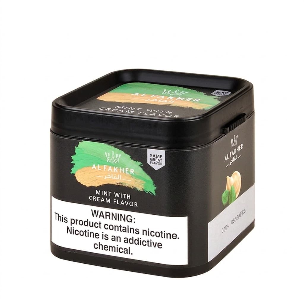 Al Fakher Mint With Cream Hookah Shisha - 250g