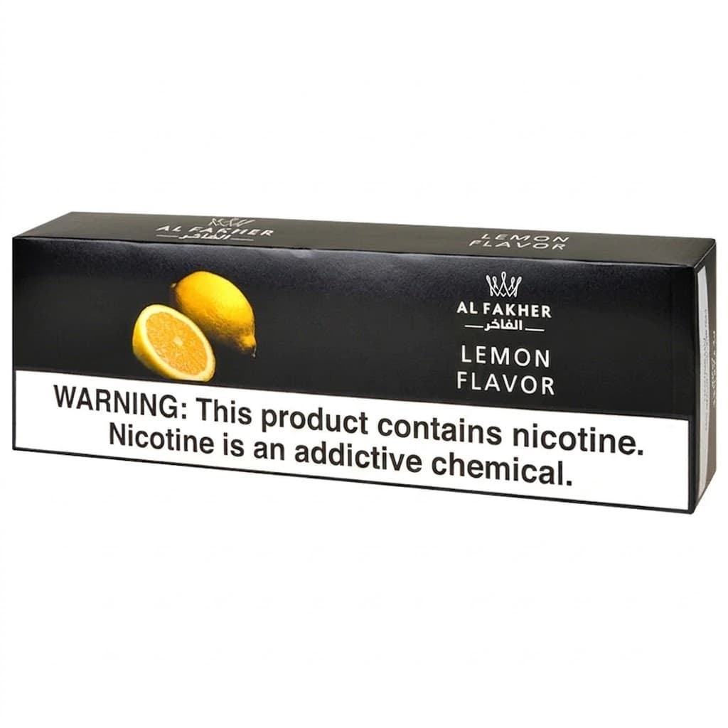 Al Fakher Lemon Hookah Shisha - 10 Packs of 50g