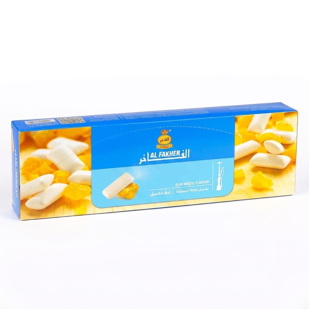 Al Fakher Gum Mastic Hookah Shisha - 10 Packs of 50g