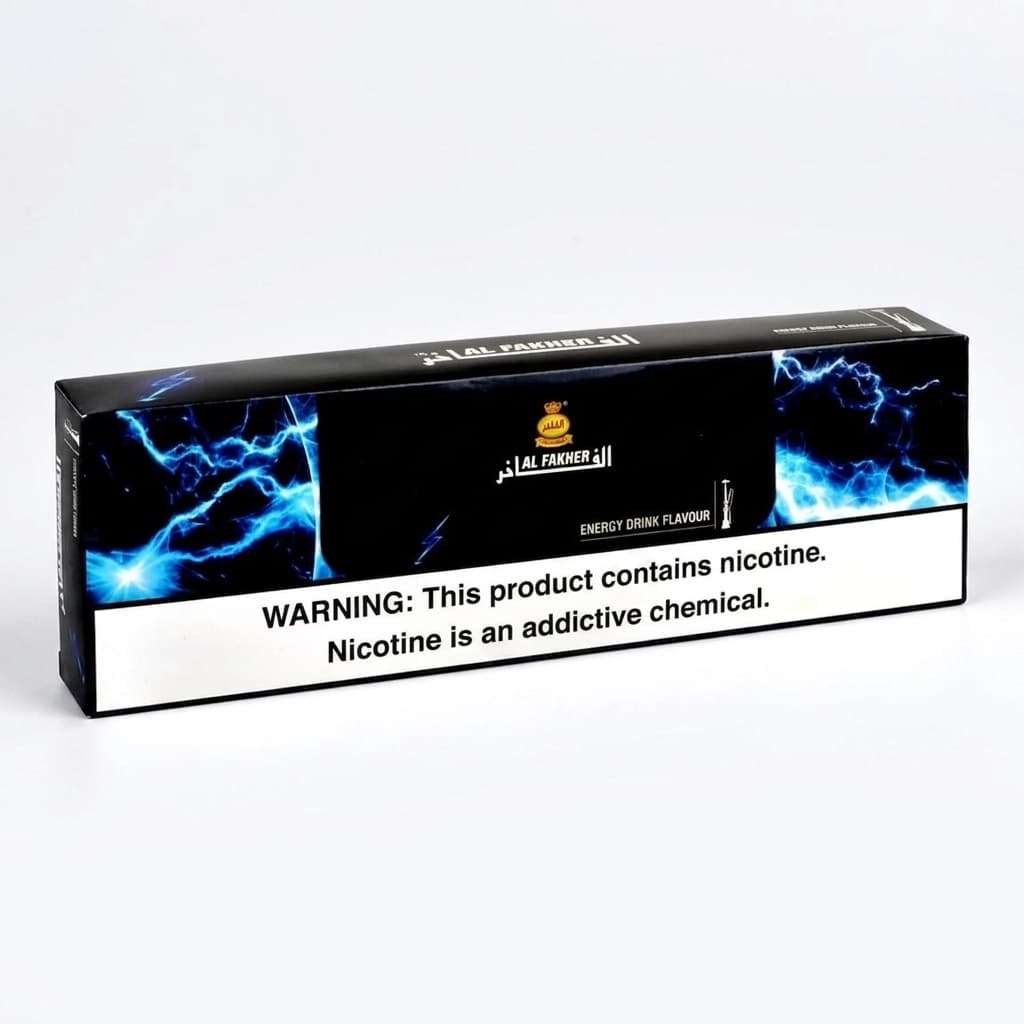 Al Fakher Energy Drink Hookah Shisha - 10 Packs of 50g