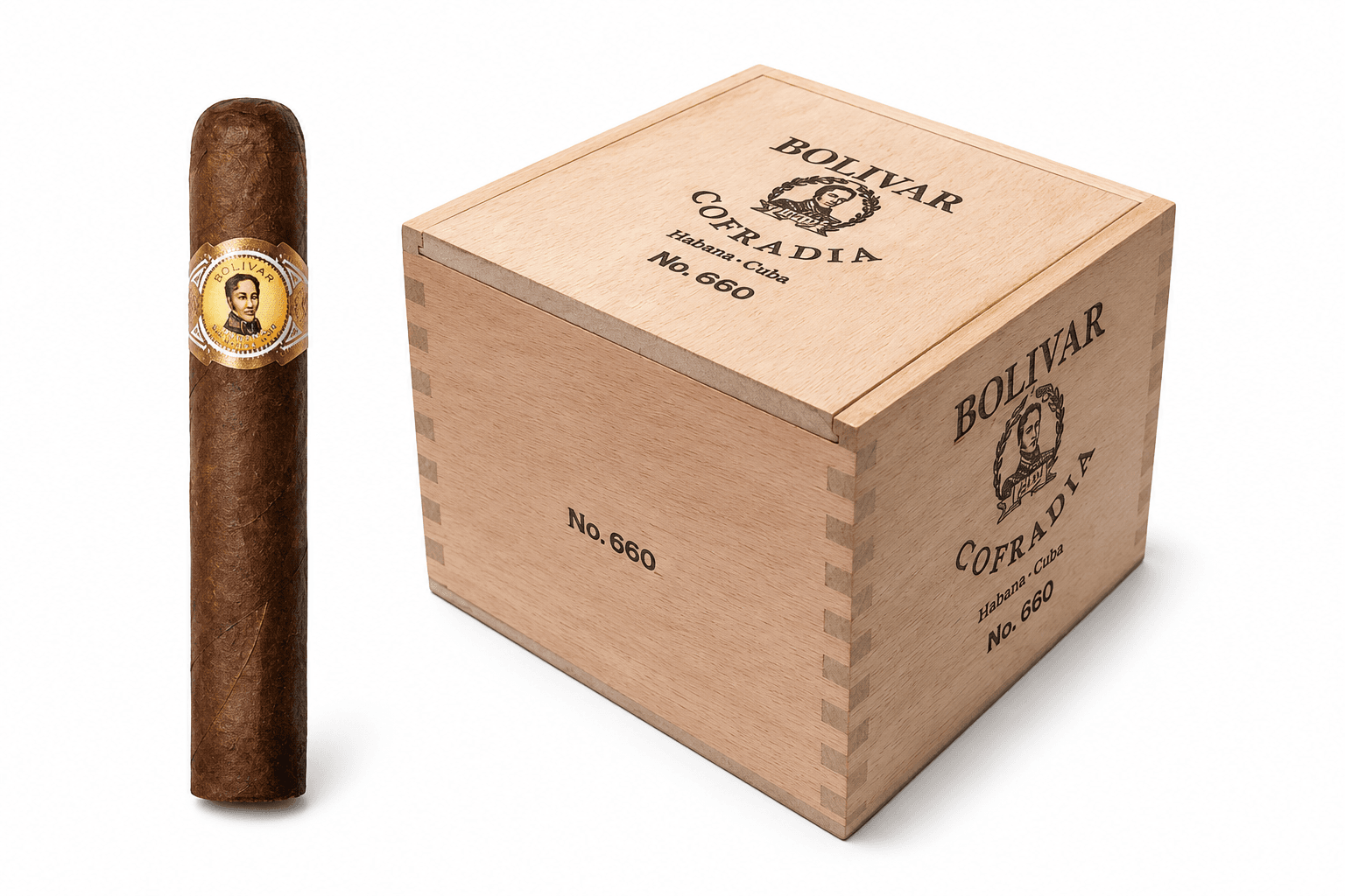 Bolivar Cofradia 660 Gigante - Box of 25