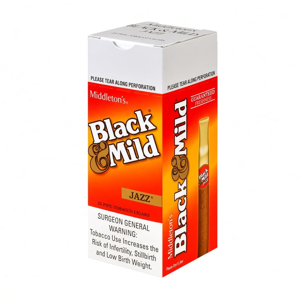 Black & Mild Jazz Cigars (Box of 25)