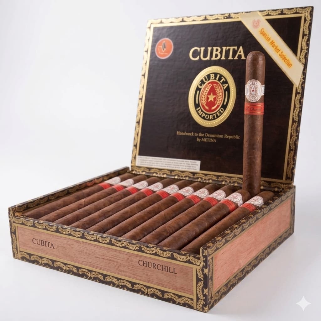 Cubita Spanish Market Selection Churchill - Box of 20