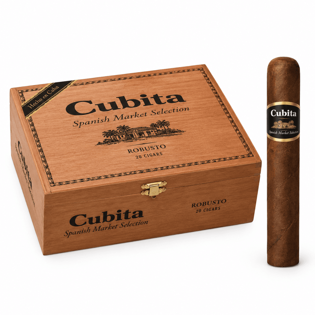 Cubita Spanish Market Selection Robusto - Box of 20