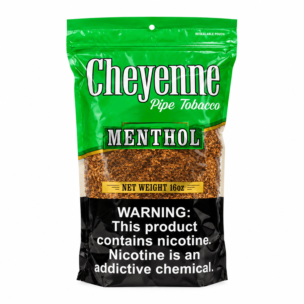 Cheyenne Menthol Pipe Tobacco - 16 oz. Bag (Fine Cut)
