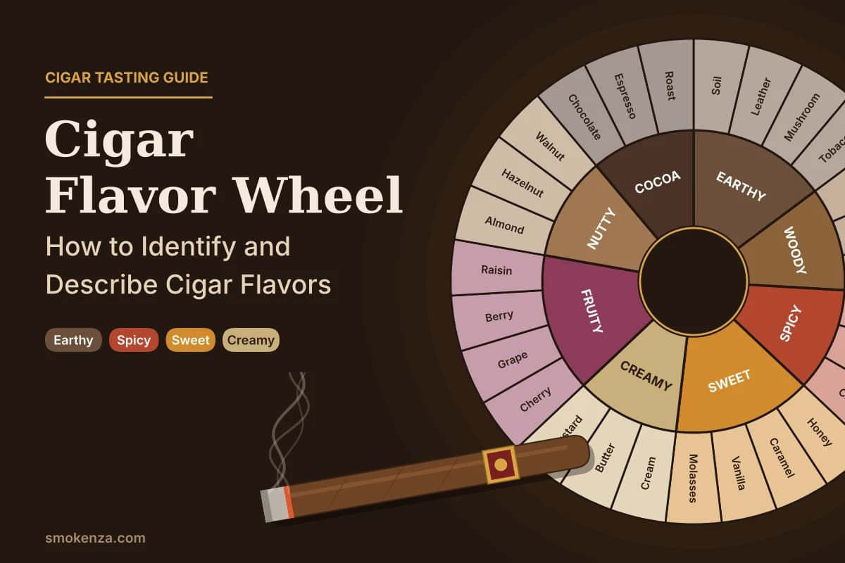 Cigar Flavor Wheel: How to Identify and Describe Cigar Flavors