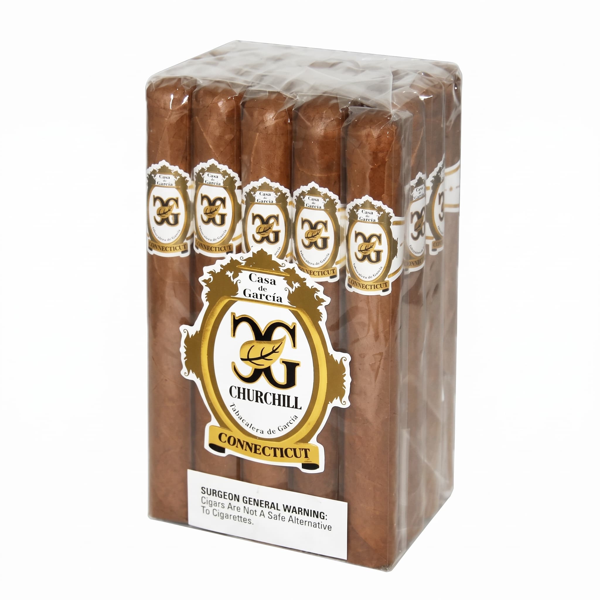 Casa de Garcia Churchill Connecticut Cigars - Box of 20