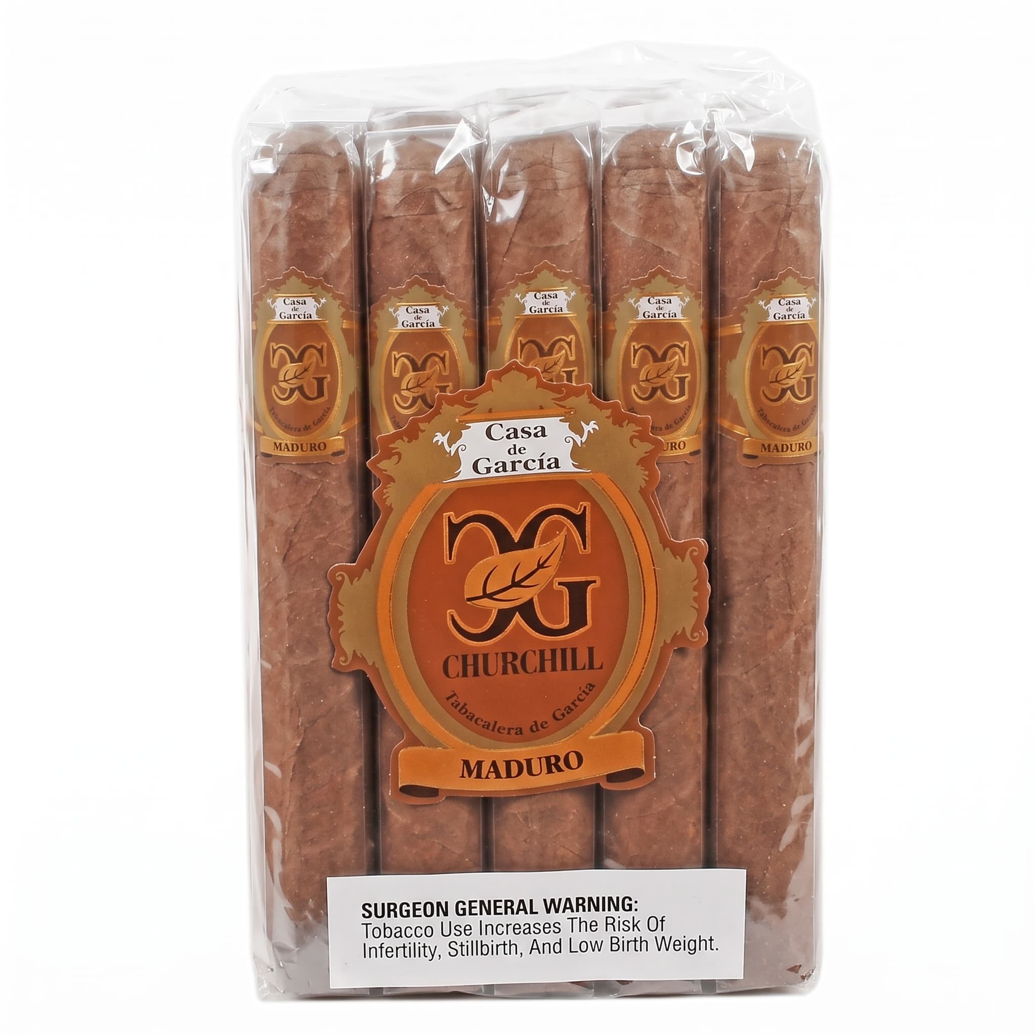 Casa de Garcia Churchill Maduro Cigars - Box of 20