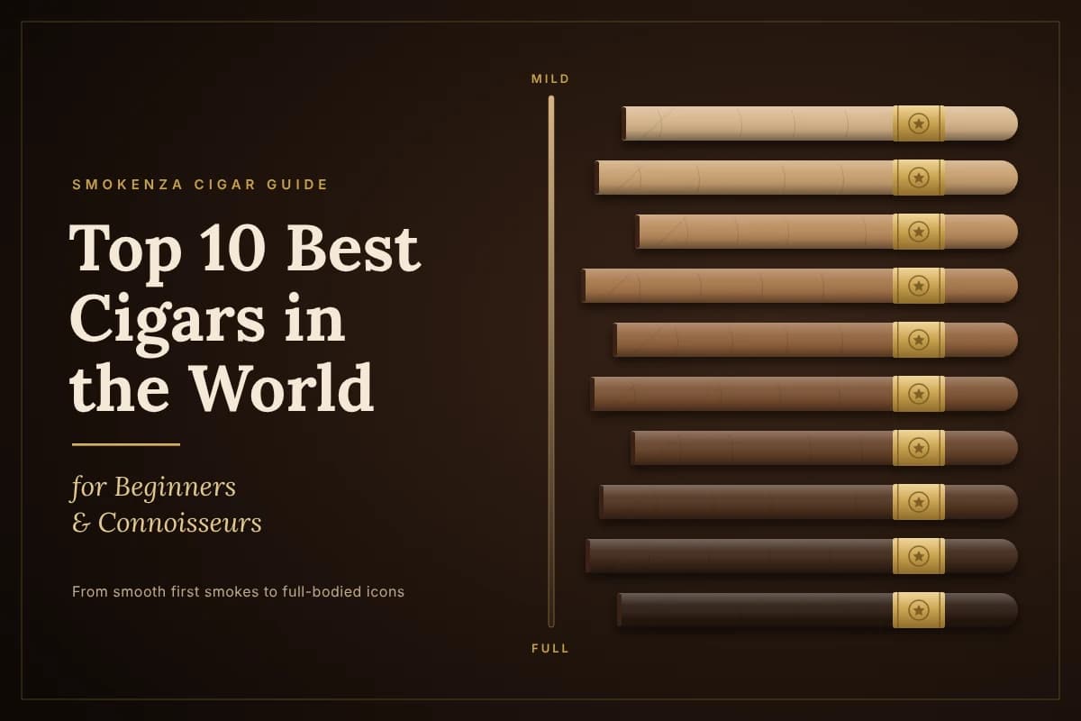 Top 10 Best Cigars in the World for Beginners and Connoisseurs