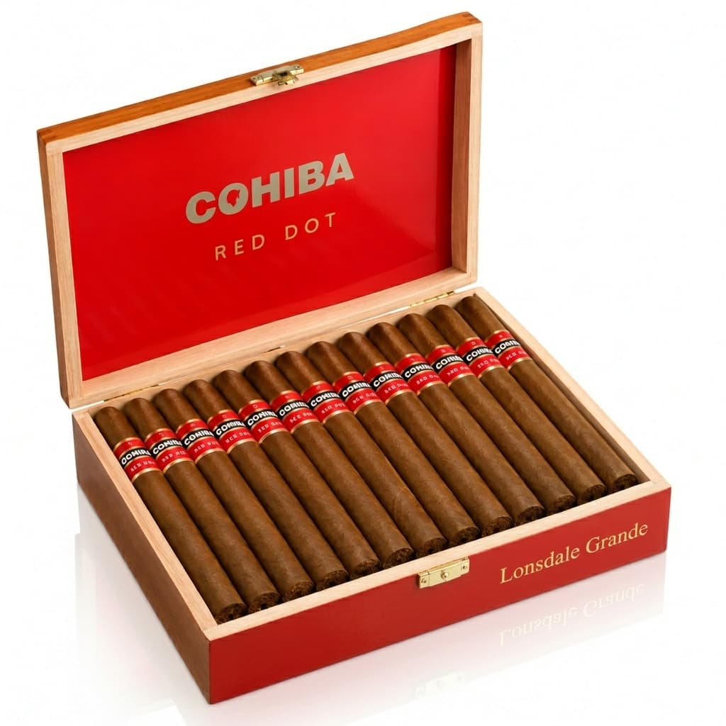 Cohiba Red Dot Lonsdale Grande Cigars - Box of 25