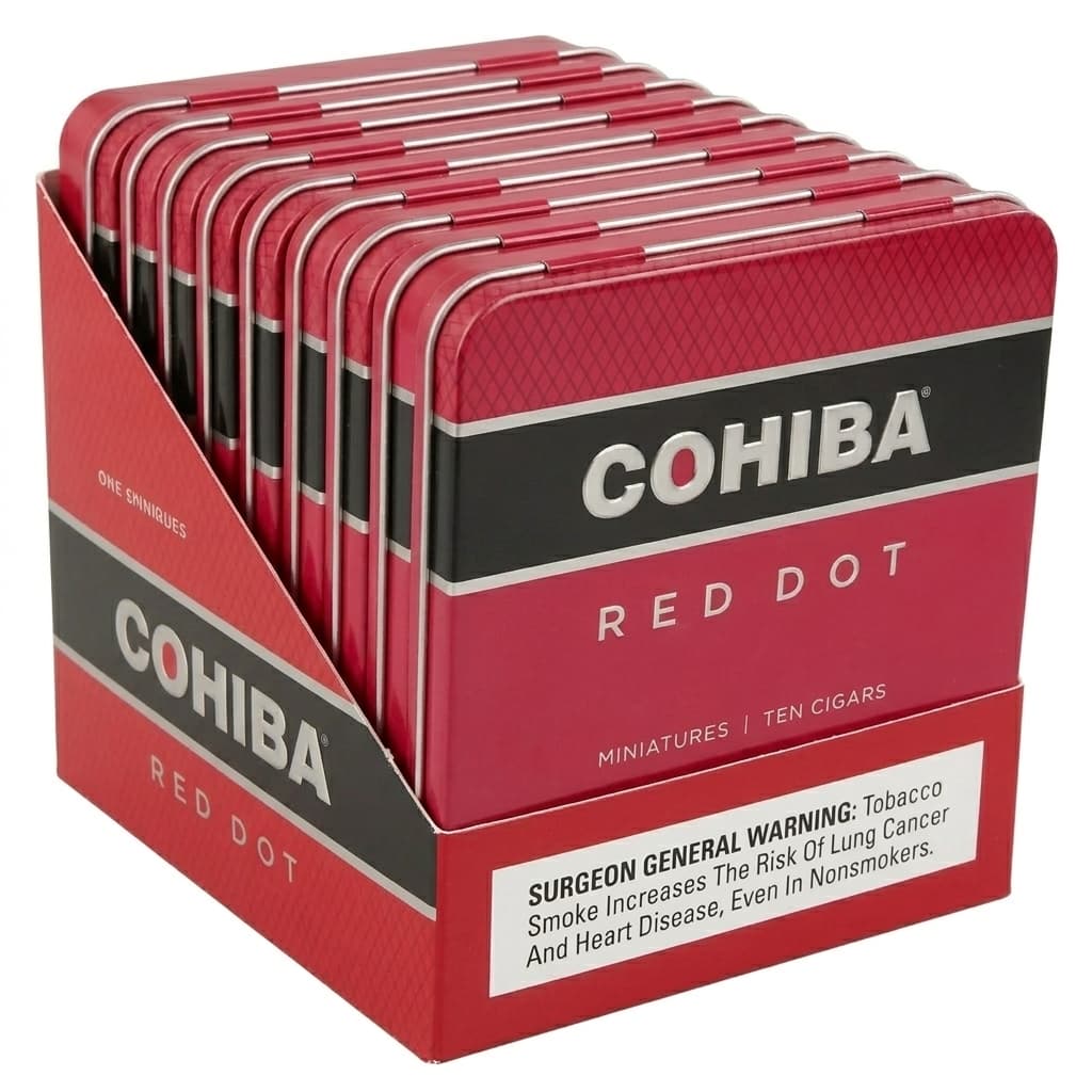 Cohiba Red Dot Miniatures (10/10, 100-Cigar Brick)