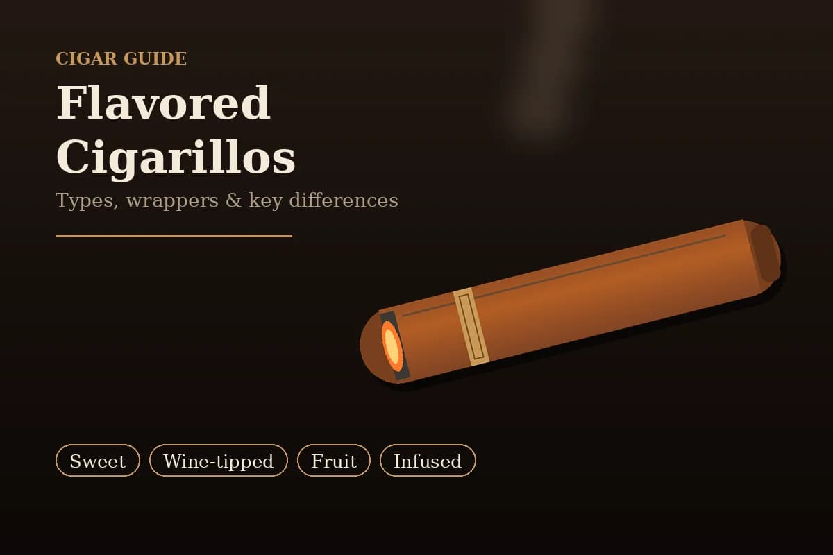 What Are Flavored Cigarillos? Types, Wrappers, and Key Differences
