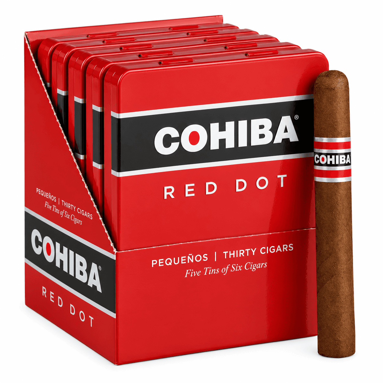 Cohiba Red Dot Pequenos 30-Cigar Pack