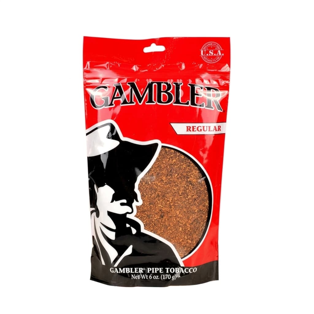 Gambler Regular Pipe Tobacco 6 oz Bag
