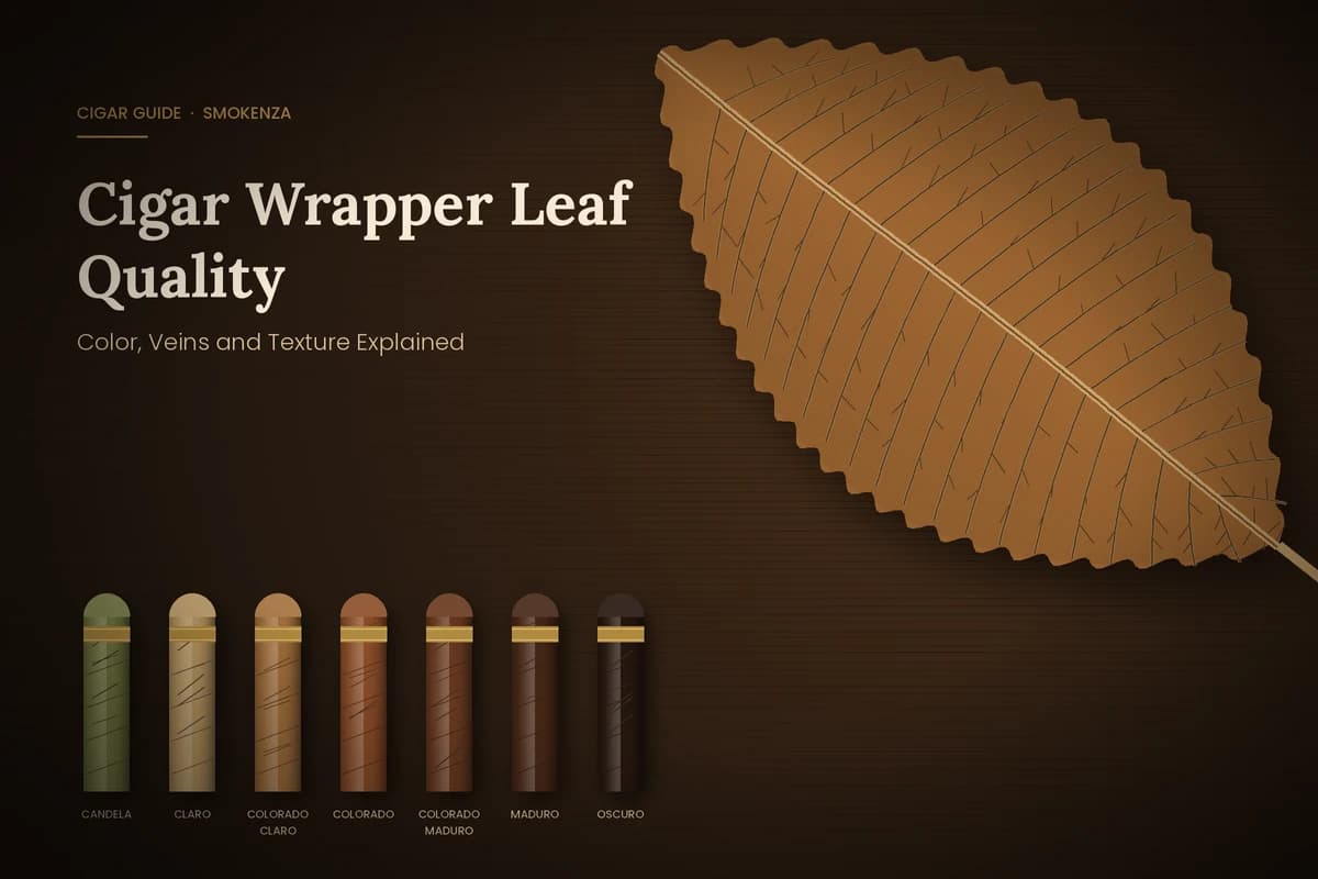 Cigar Wrapper Leaf Quality: Color, Veins and Texture Explained