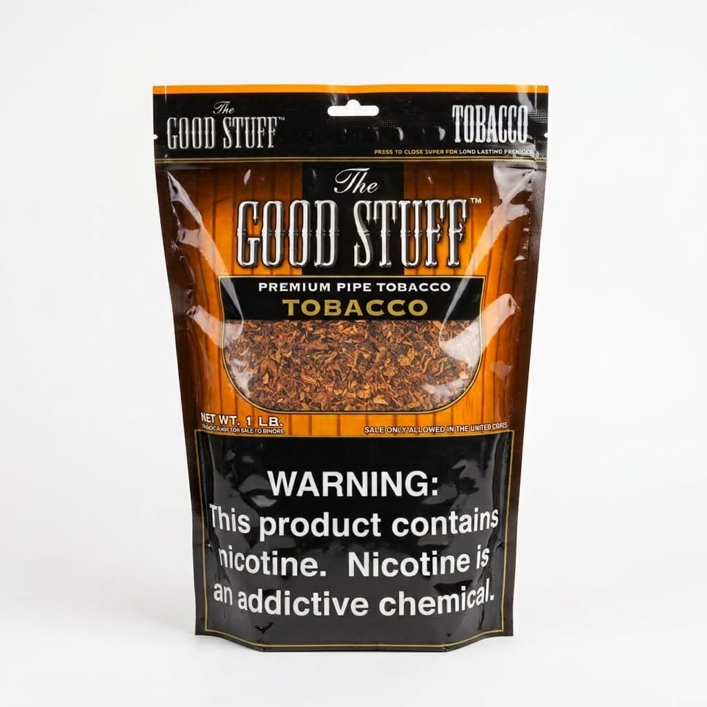 The Good Stuff Natural Pipe Tobacco 16 oz. Bag